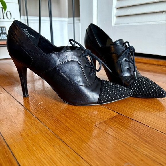 Nine West Black Studded Booties - Picture 8 of 9